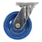 Vestil Solid Polyurethane Swivel Caster 6 In. Diameter x 2 In. Width 1200 Lb. Capacity Dark Blue CST-F-SS-6X2SP-S - alternate 5